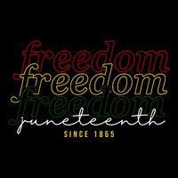 Freedom Juneteenth Since 1865 Impact Tech Backpack
