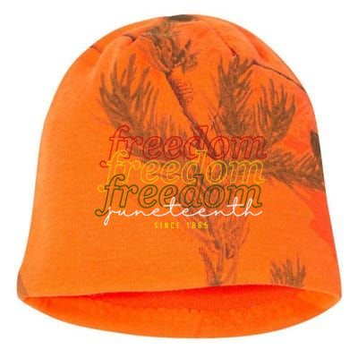 Freedom Juneteenth Since 1865 Kati - Camo Knit Beanie