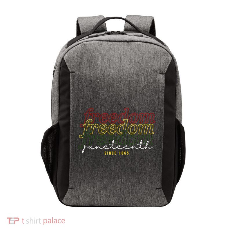 Freedom Juneteenth Since 1865 Vector Backpack