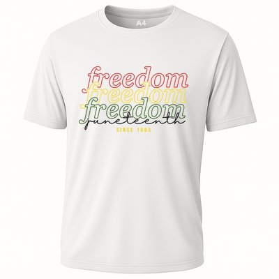 Freedom Juneteenth Since 1865 Performance Shirt