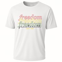 Freedom Juneteenth Since 1865 Cooling Performance Crew T-Shirt