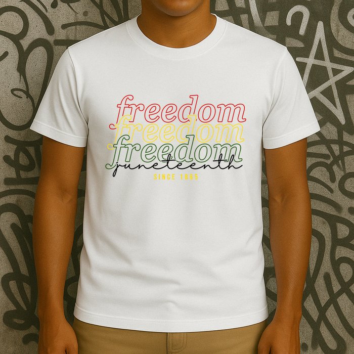 Freedom Juneteenth Since 1865 T-Shirt