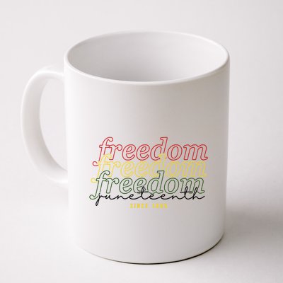 Freedom Juneteenth Since 1865 Mug