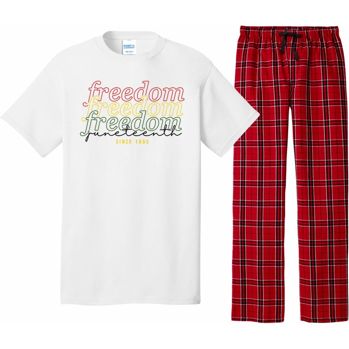 Freedom Juneteenth Since 1865 Pajama Set