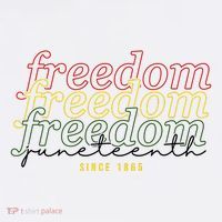 Freedom Juneteenth Since 1865 Short Acrylic Beanie