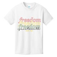 Freedom Juneteenth Since 1865 Kids T-Shirt