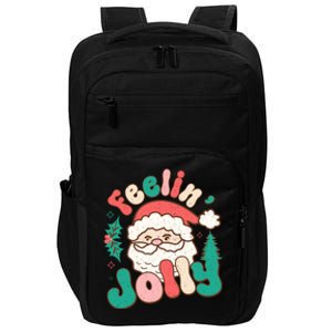 Feelin Jolly Santa Claus Graphic Impact Tech Backpack