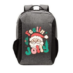 Feelin Jolly Santa Claus Graphic Vector Backpack