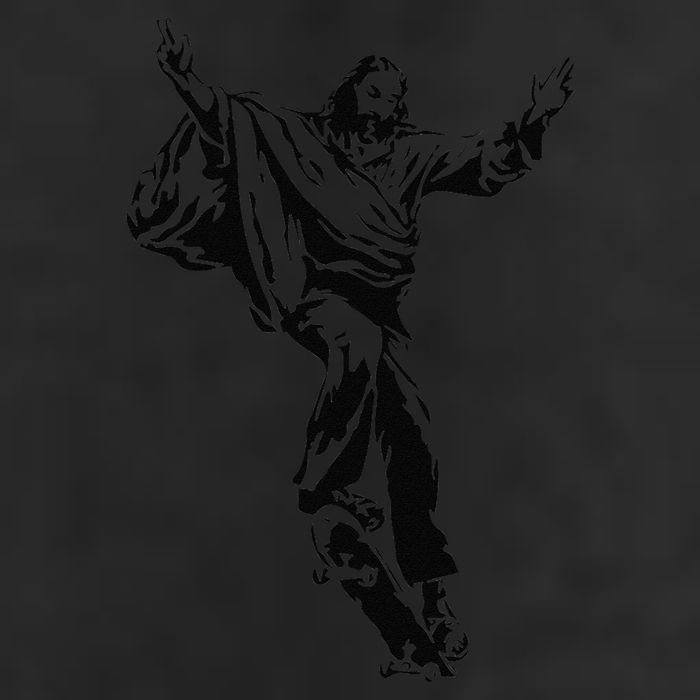 Funny Jesus Skateboarding Skater And Skateboard Jesus Design 25L Jumbo Tote