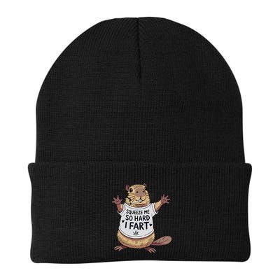 Funny Joke Squeeze Me So Hard I Fart Beanie