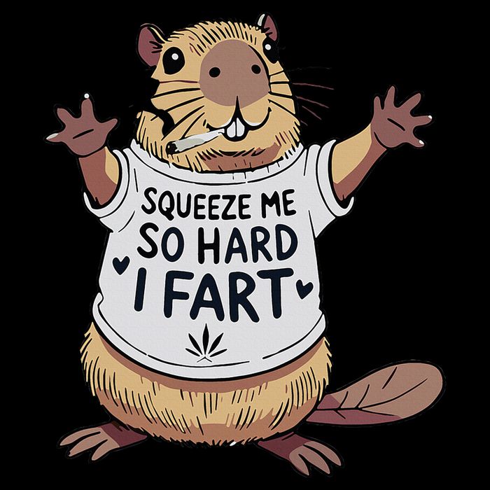 Funny Joke Squeeze Me So Hard I Fart 16 in Basic Backpack