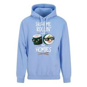 Funny Japanese Sushi Lover Gift Unisex Surf Hoodie