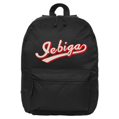 Funny Jebiga Serbian Saying Jebiga 16 in Basic Backpack