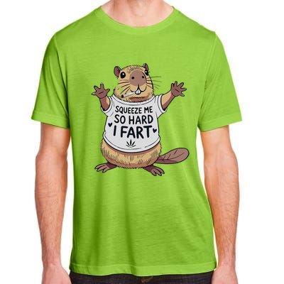 Funny Joke Squeeze Me So Hard I Fart Adult ChromaSoft Performance T-Shirt