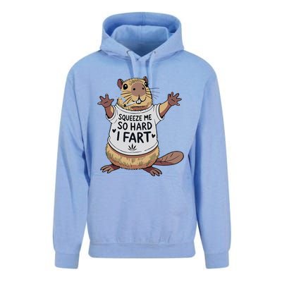 Funny Joke Squeeze Me So Hard I Fart Unisex Surf Hoodie