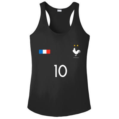 FRANCE JERSEY Soccer Ladies PosiCharge Competitor Racerback Tank