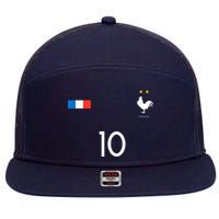 FRANCE JERSEY Soccer 7 Panel Mesh Trucker Snapback Hat