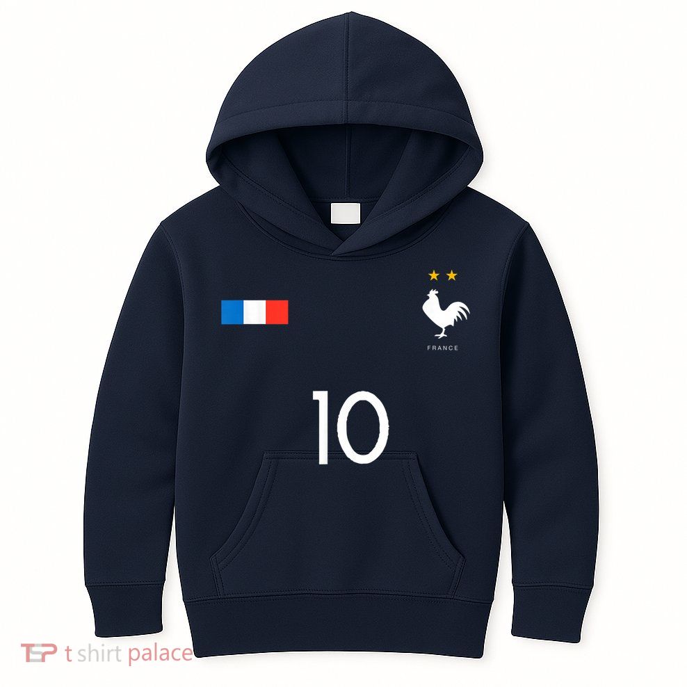 FRANCE JERSEY Soccer Kids Hoodie