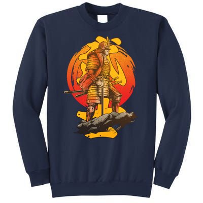 Firey Japanese Samurai Warrior Sweatshirt