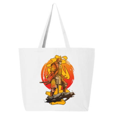 Firey Japanese Samurai Warrior 25L Jumbo Tote