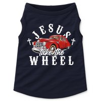 Funny Jesus Take The Wheel Classic Hot Rod Car Doggie Tank