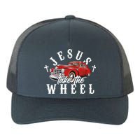 Funny Jesus Take The Wheel Classic Hot Rod Car Yupoong Adult 5-Panel Trucker Hat