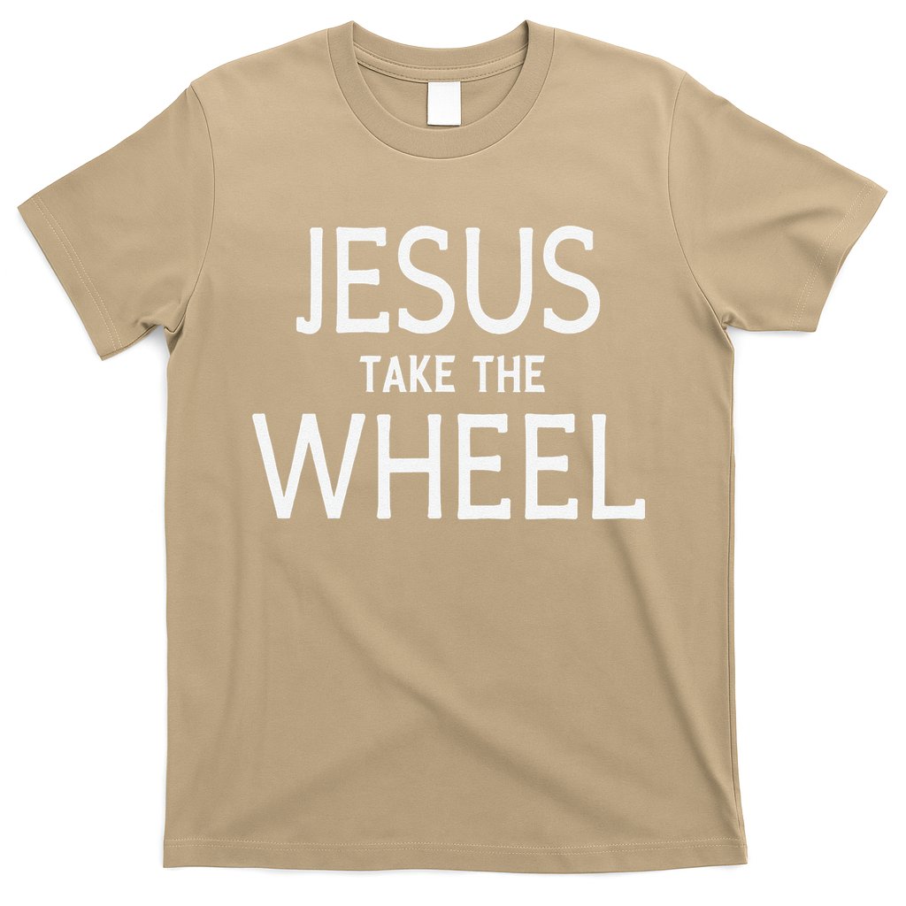 Funny Jesus Take The Wheel Happy Easter Family Gift T-Shirt