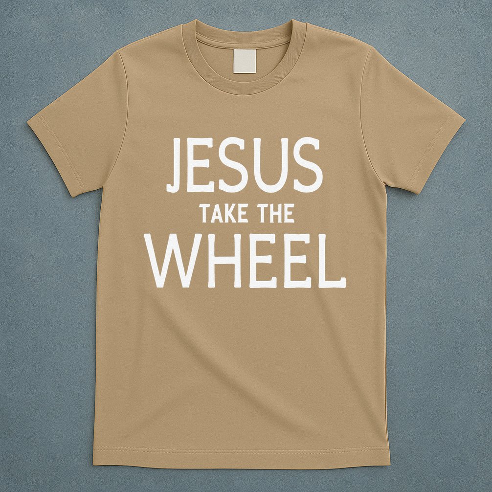 Funny Jesus Take The Wheel Happy Easter Family Gift T-Shirt