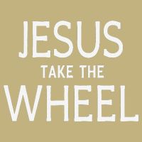Funny Jesus Take The Wheel Happy Easter Family Gift T-Shirt