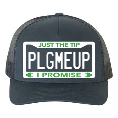 Funny Just The Tip Car Green Energy Earth Day Save Planet Gift Yupoong Adult 5-Panel Trucker Hat