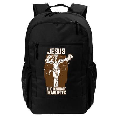 Funny Jesus The Ultimate Deadlifter Deadlift Afterlife Meaningful Gift Backpack