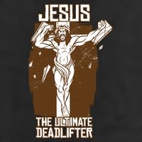 Funny Jesus The Ultimate Deadlifter Deadlift Afterlife Meaningful Gift Beanie