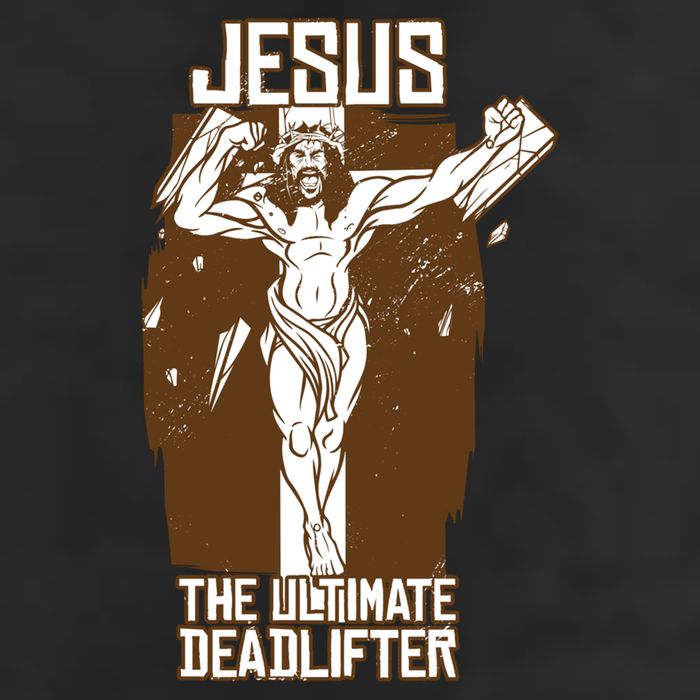 Funny Jesus The Ultimate Deadlifter Deadlift Afterlife Meaningful Gift Beanie