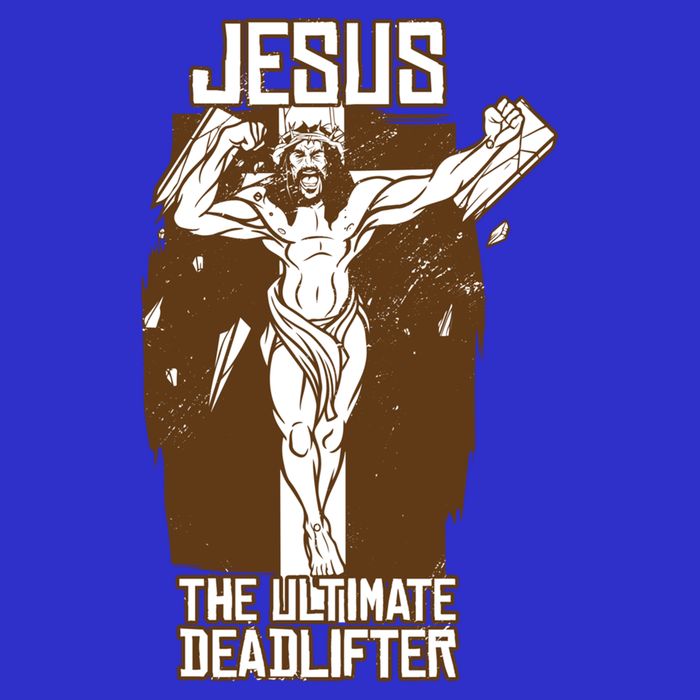 Funny Jesus The Ultimate Deadlifter Deadlift Afterlife Meaningful Gift Zip Tote Bag