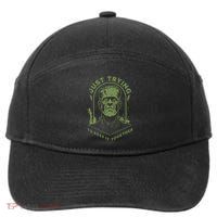 Frankenste!in Just Trying To Keep It Together Halloween 7-Panel Snapback Hat