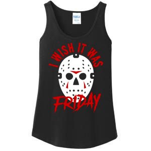 Friday Jason Voorhees Horror Movie Mask Halloween Ladies Essential Tank