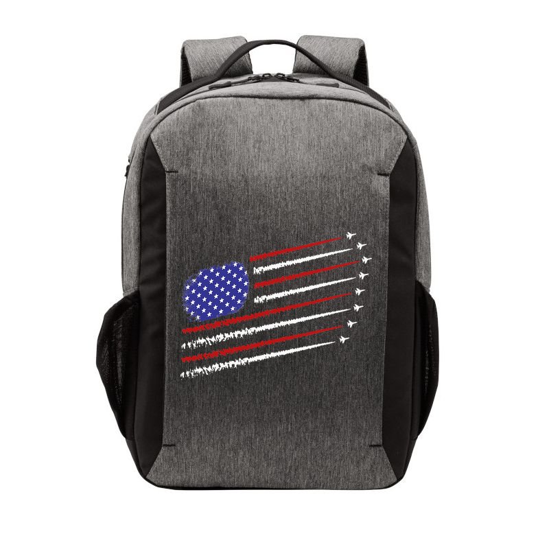 Fighter Jets With USA American Flag 4th Of July Celebration Vector Backpack