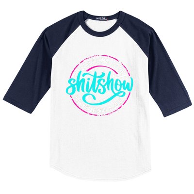 Funny Joke Welcome To The Shit Show Hope You Brought Alcohol Baseball Sleeve Shirt