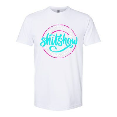 Funny Joke Welcome To The Shit Show Hope You Brought Alcohol Softstyle CVC T-Shirt