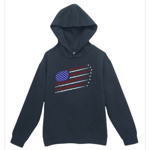 Fighter Jets With Usa American Flag Urban Pullover Hoodie