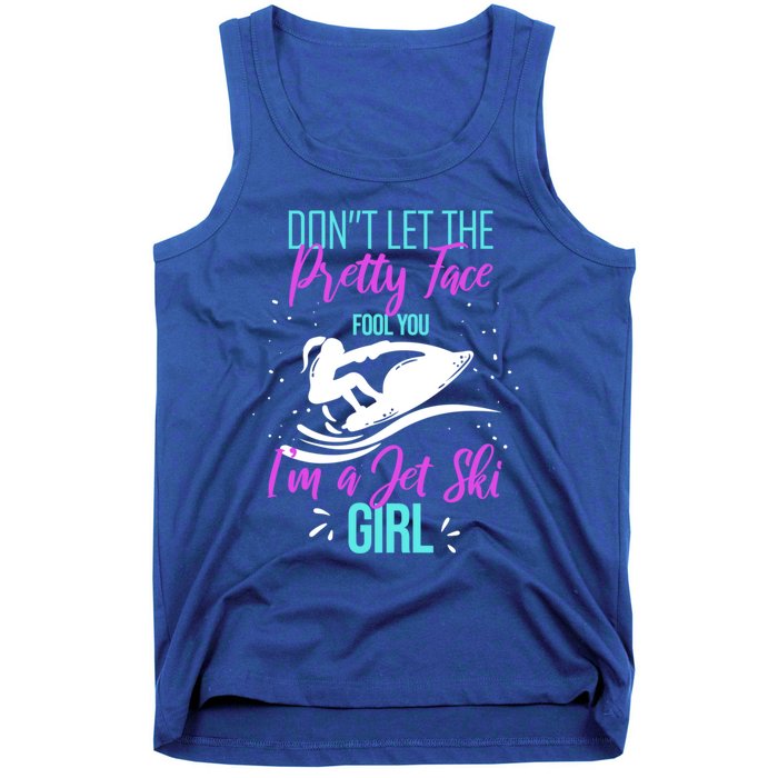 Funny Jetski Water Sports Holidays Gift Tank Top