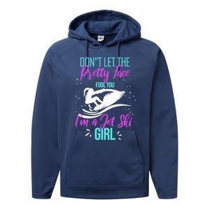 Funny Jetski Water Sports Holidays Gift Performance Fleece Hoodie