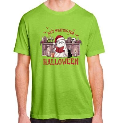 Funny Just Waiting For Halloween Gift Adult ChromaSoft Performance T-Shirt