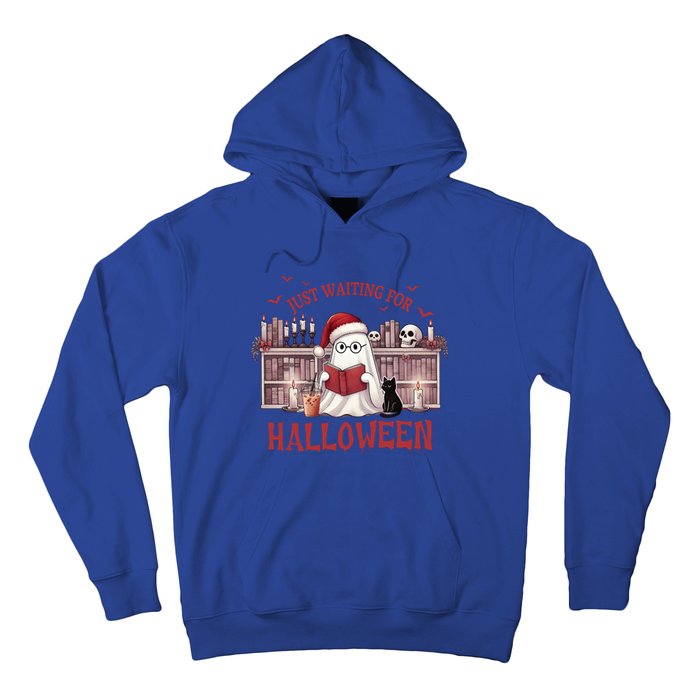 Funny Just Waiting For Halloween Gift Hoodie