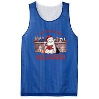 Funny Just Waiting For Halloween Gift Mesh Reversible Basketball Jersey Tank