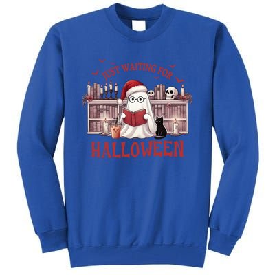 Funny Just Waiting For Halloween Gift Tall Sweatshirt