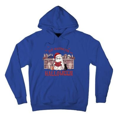 Funny Just Waiting For Halloween Gift Tall Hoodie