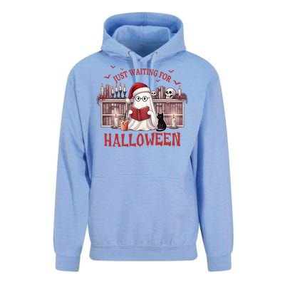 Funny Just Waiting For Halloween Gift Unisex Surf Hoodie