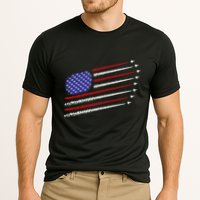 Fighter Jets With Usa American Flag 4th Of July Celebration Cooling Performance Crew T-Shirt