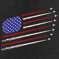 Fighter Jets With USA American Flag 4th Of July Celebration Cool Comfort Performance Bucket Hat
